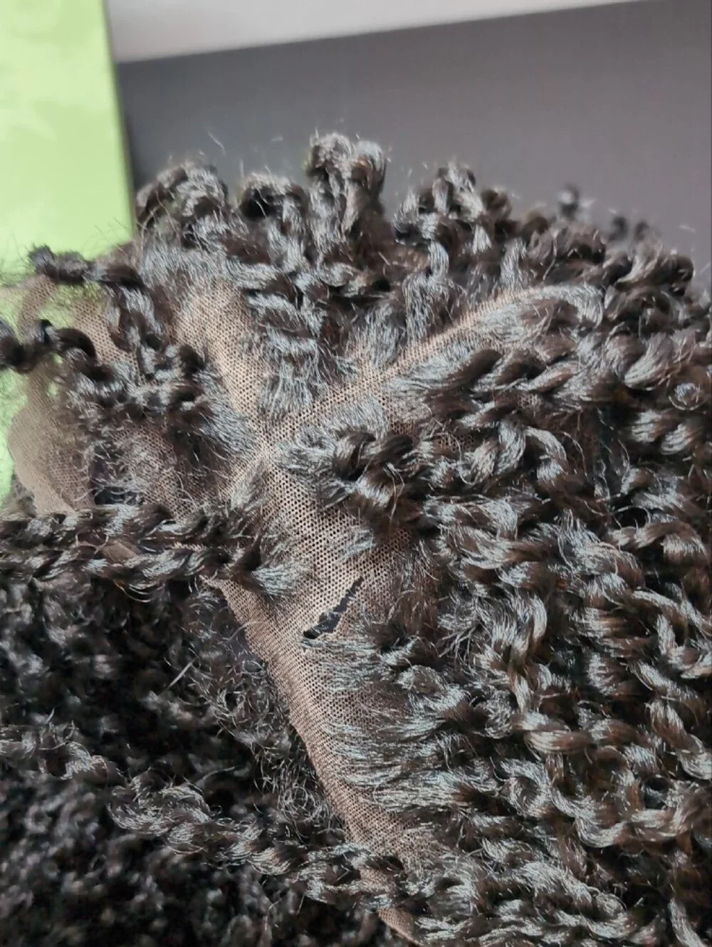24-in Synthetic Glueless 180% Density Boho Twist 13x6 HD Lace Wig Natural Black